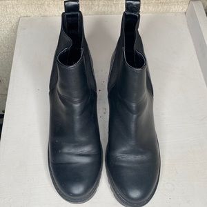 Black H&M boots size 10